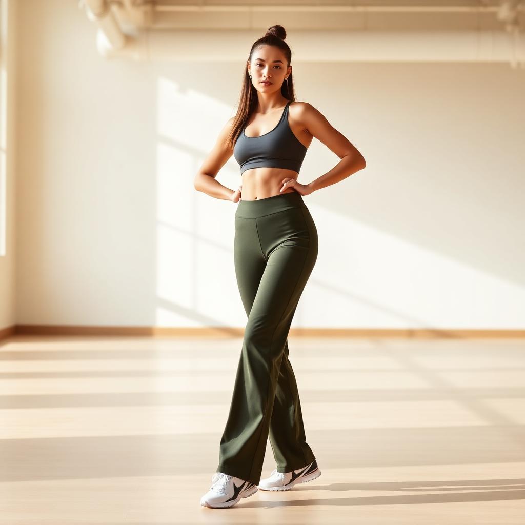 Calça Flare Casual